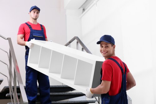 Office removals planning in Wandsworth with commercial moving equipment