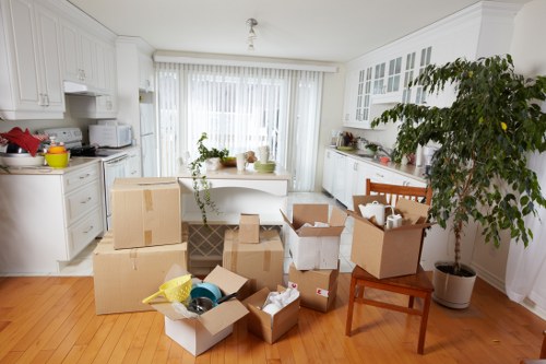 Secure card and PayPal payment options for a moving service