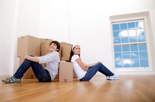 Commercial moving truck for office or business removals in Wandsworth