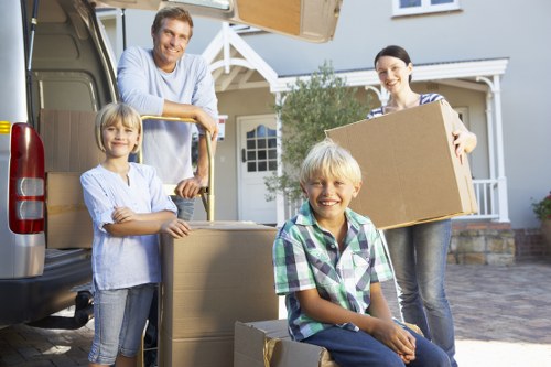 Secure storage arrangement for moving or renovation needs