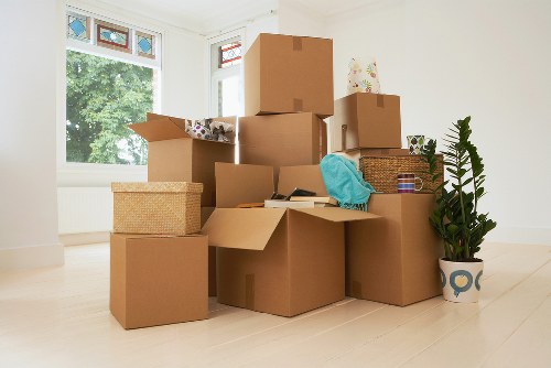 Local removal van handling a flat move in Wandsworth
