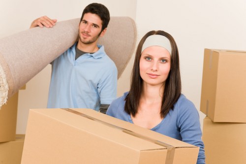 Removal team pricing a small apartment move in Wandsworth