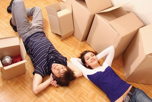 Moving boxes and household items with a man and van in South West London